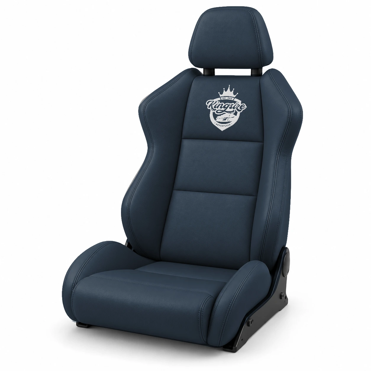 Illustrative Sitzvorschau für den Lederfarbton Alfa Romeo Blu
