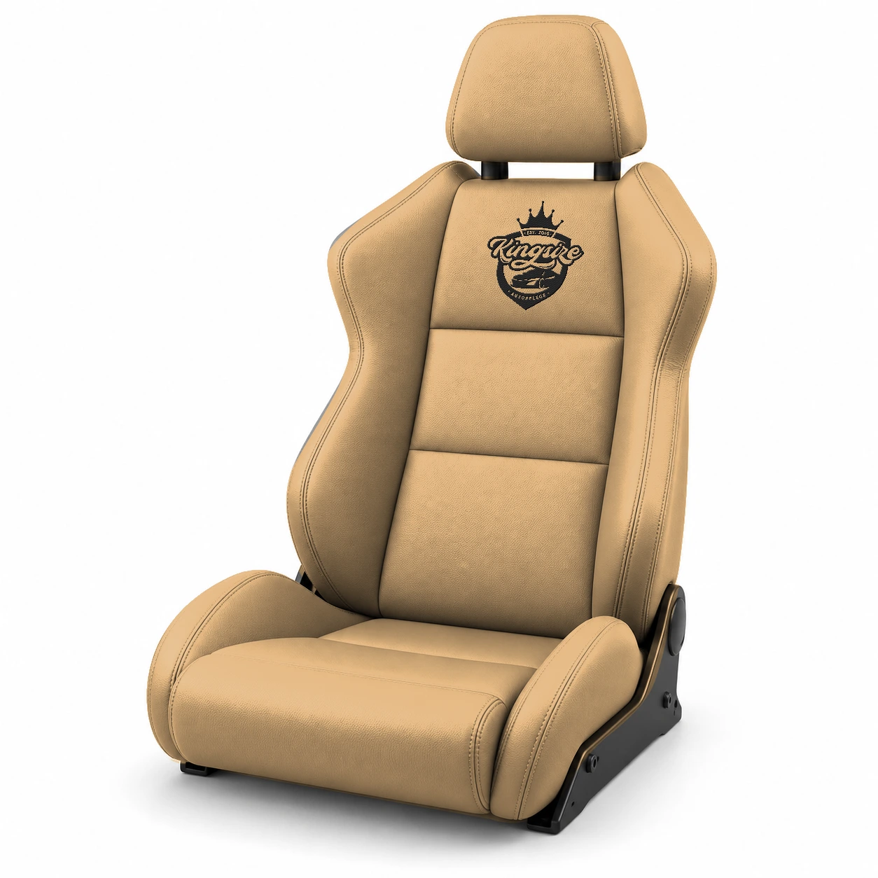 Illustrative Sitzvorschau für den Lederfarbton Alfa Romeo Cuoio